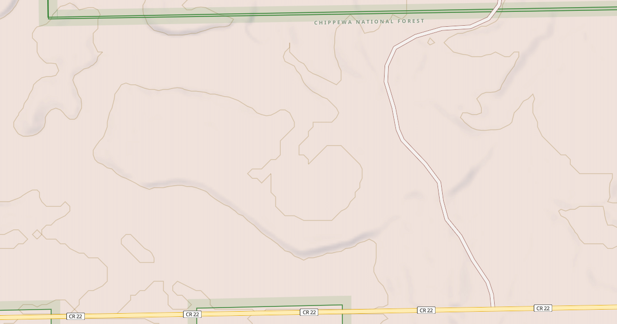 Map preview of LOUIS WEST SPUR 2089