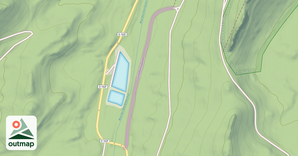 Map of Chemin Kachler
