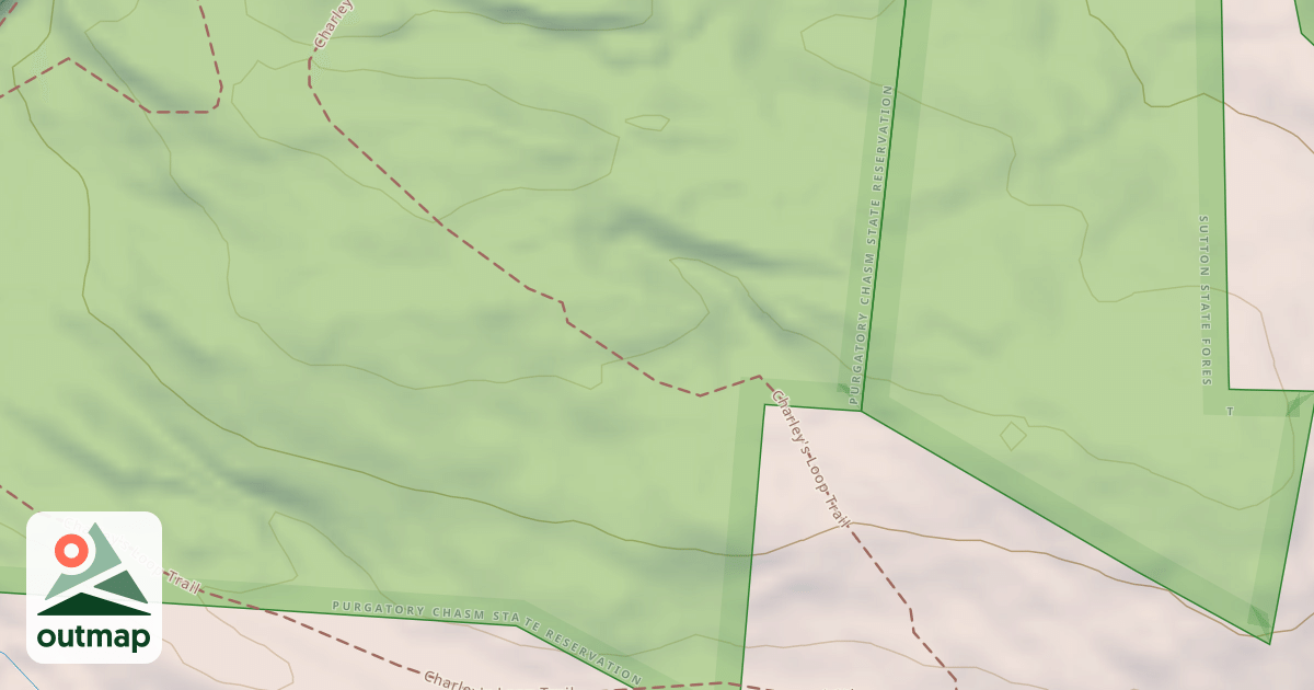 Map of Charley's Loop