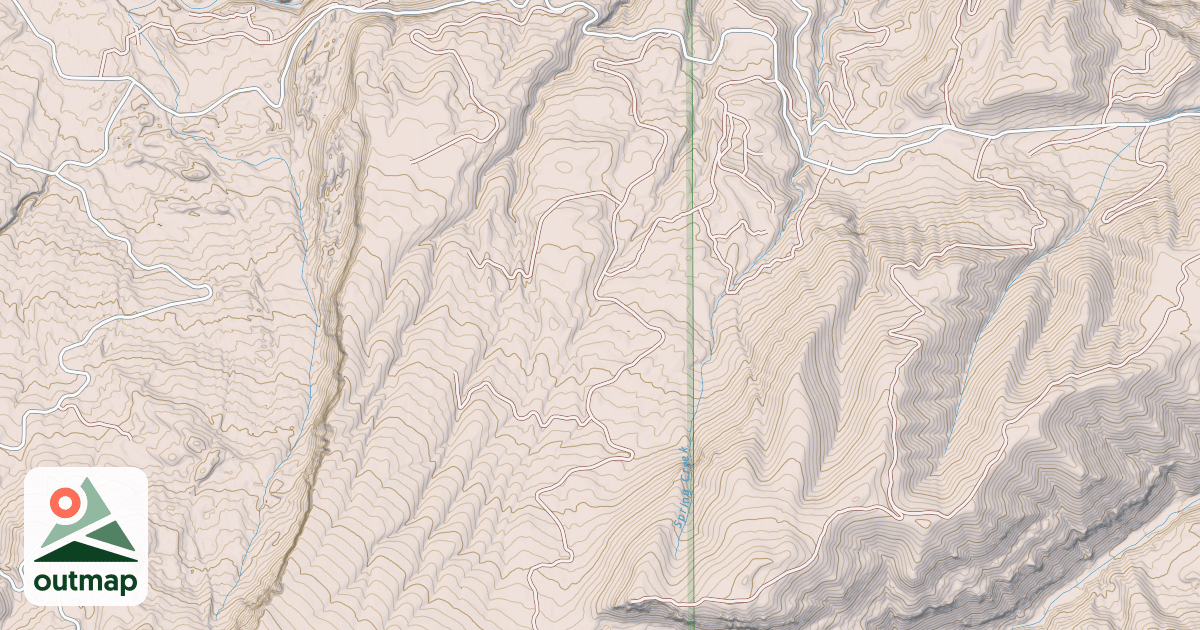 Map of DEVIL'S TABLE