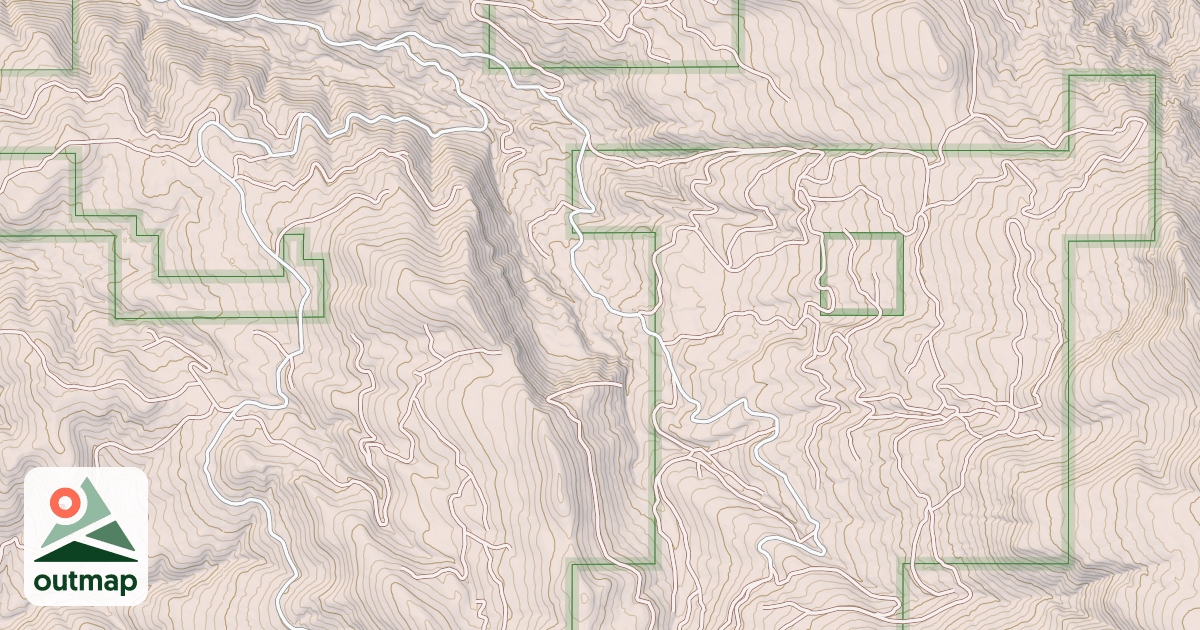 Map of FALL CREEK