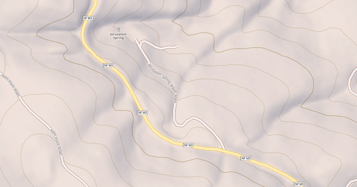 Map preview of JERUSALEM SPRING WATER