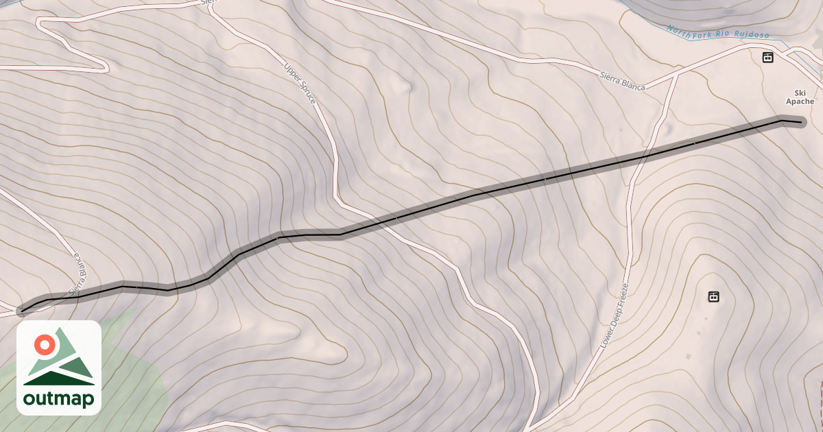Map of Gondola Liftline