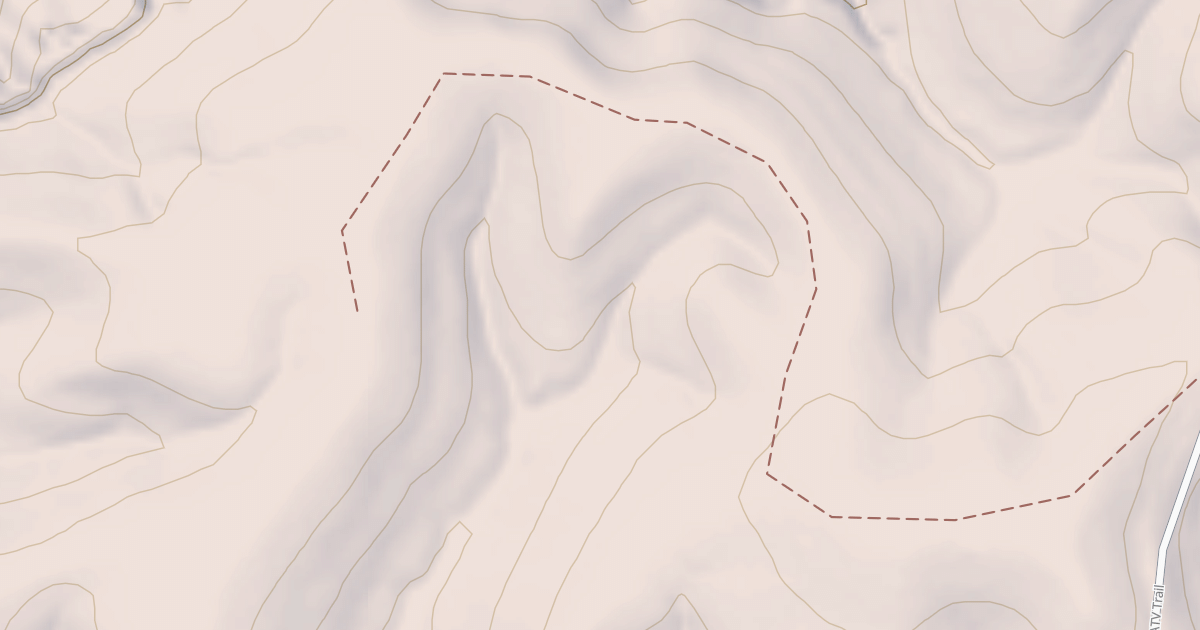 Map preview of USFS Motor Vehicle Use Map Trails 20664