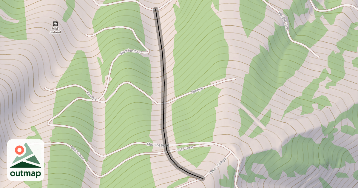 Map of Picabo's Street