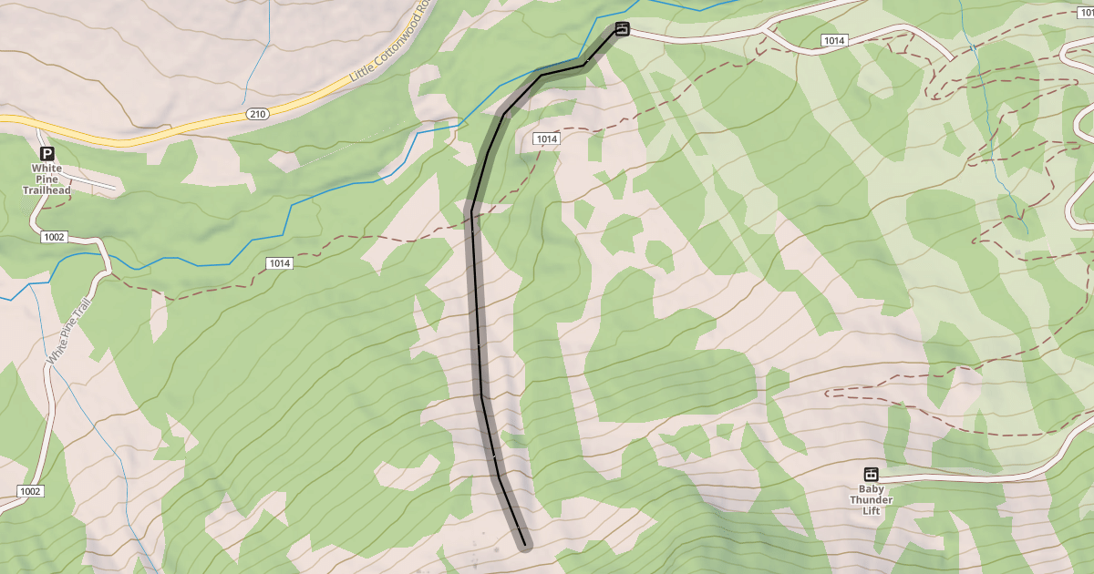 Map preview of Figure 8 Gully