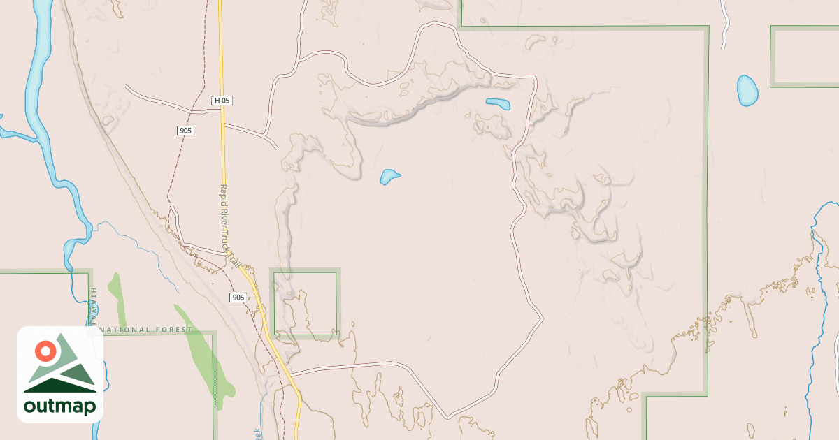 Map of FOLTZ SPUR A
