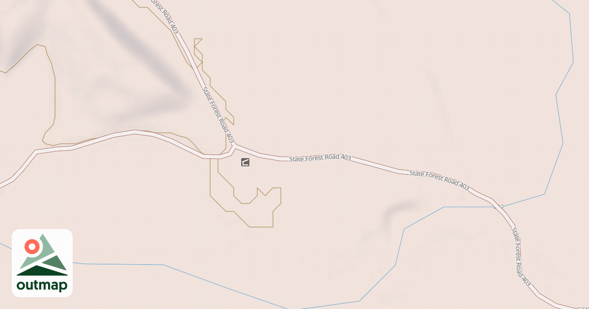 Map of Forest Riders Trails