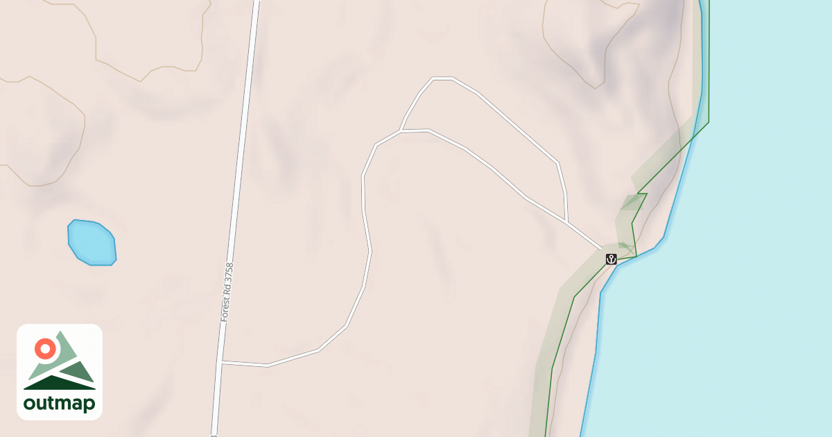 Map of CLUBHOUSE LAKE BOAT ACCESS