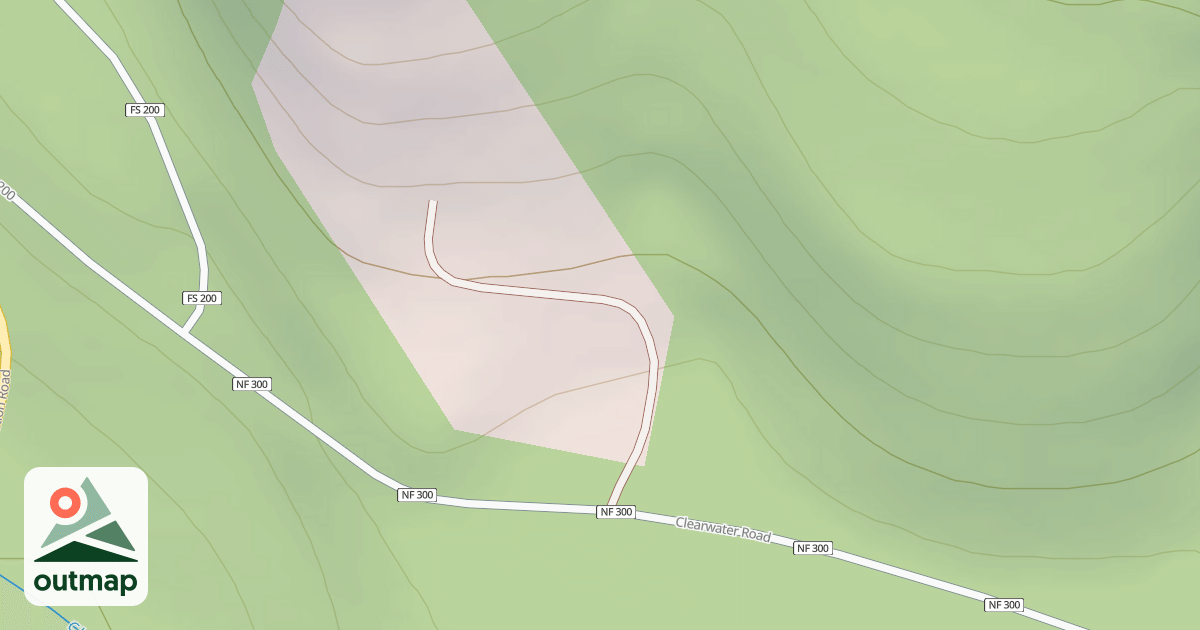 Map of BECKLEYS PIT