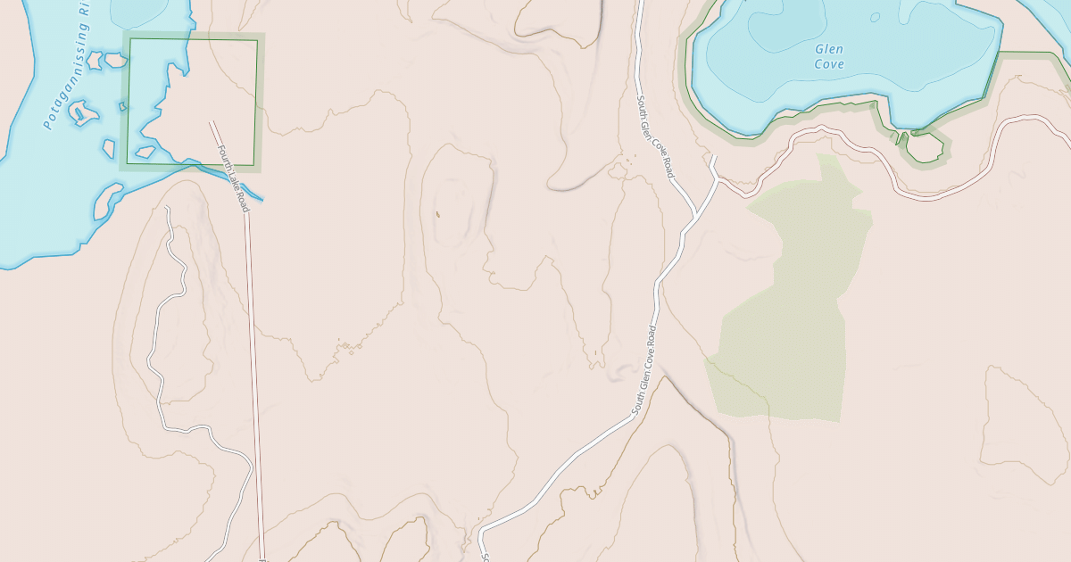 Map preview of Drummond Island Trail