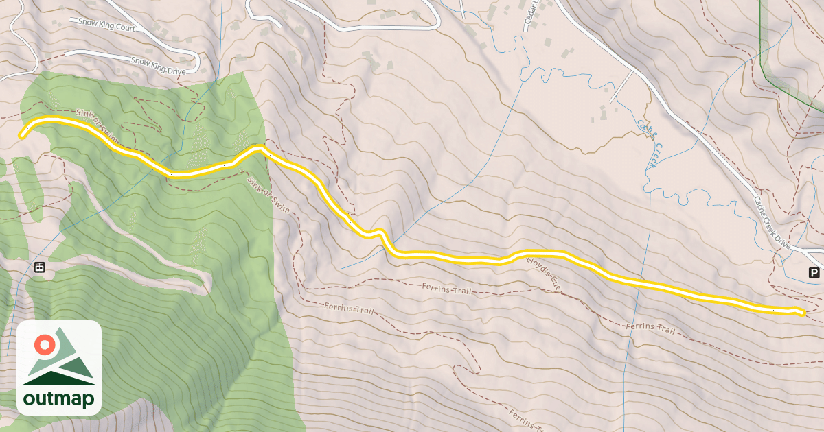 Map of Hagen Highway