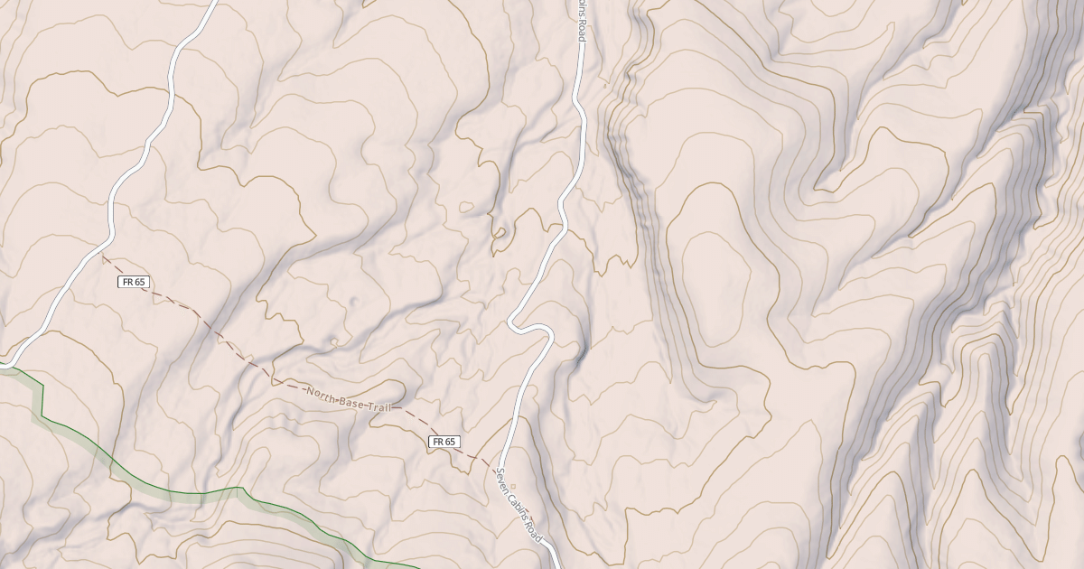 Map preview of SEVEN CABINS