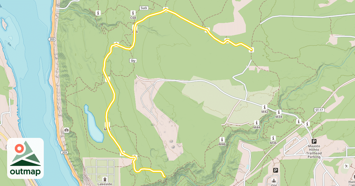 Map of Sunset