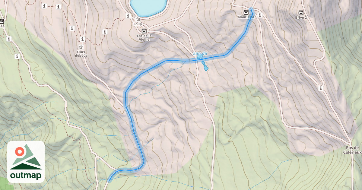 Map of Belette