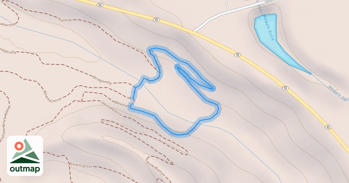 Map of Squirrel Cage