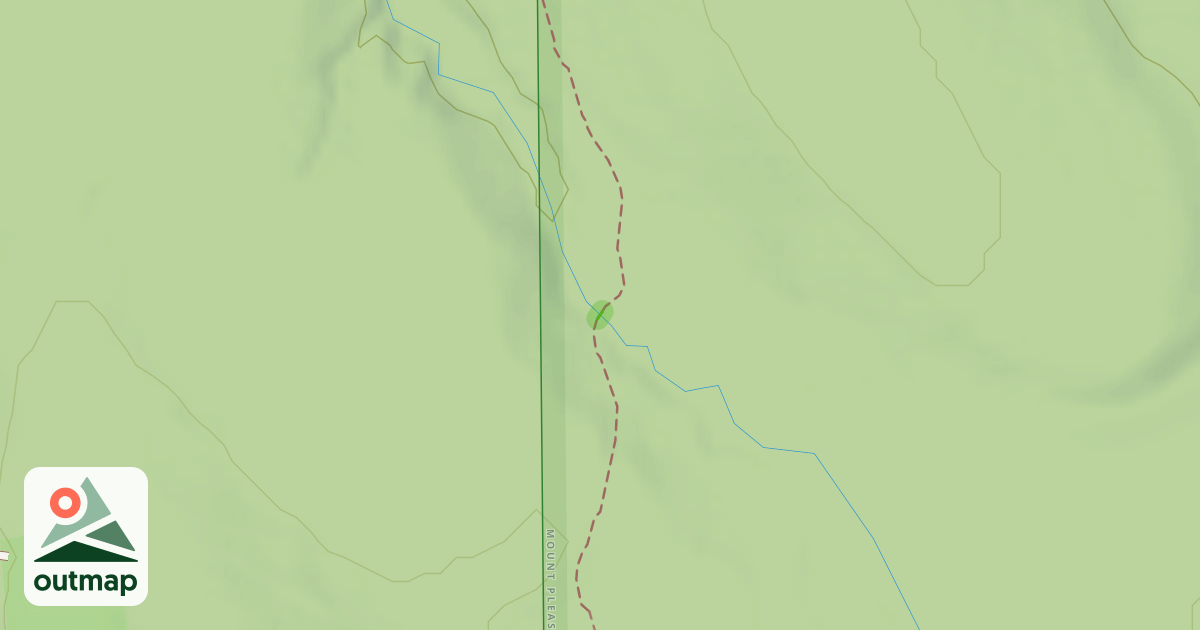 Map of Fred J. Cusimano Westside Overland Trail