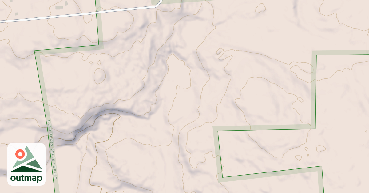 Map of South Trail