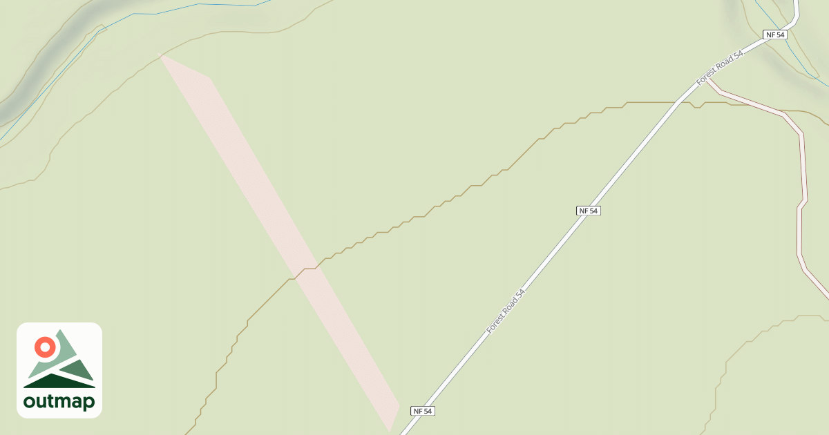 Map of USFS Motor Vehicle Use Map Roads {2B23B6EA-873A-442D-8200-24D48CA2C807}