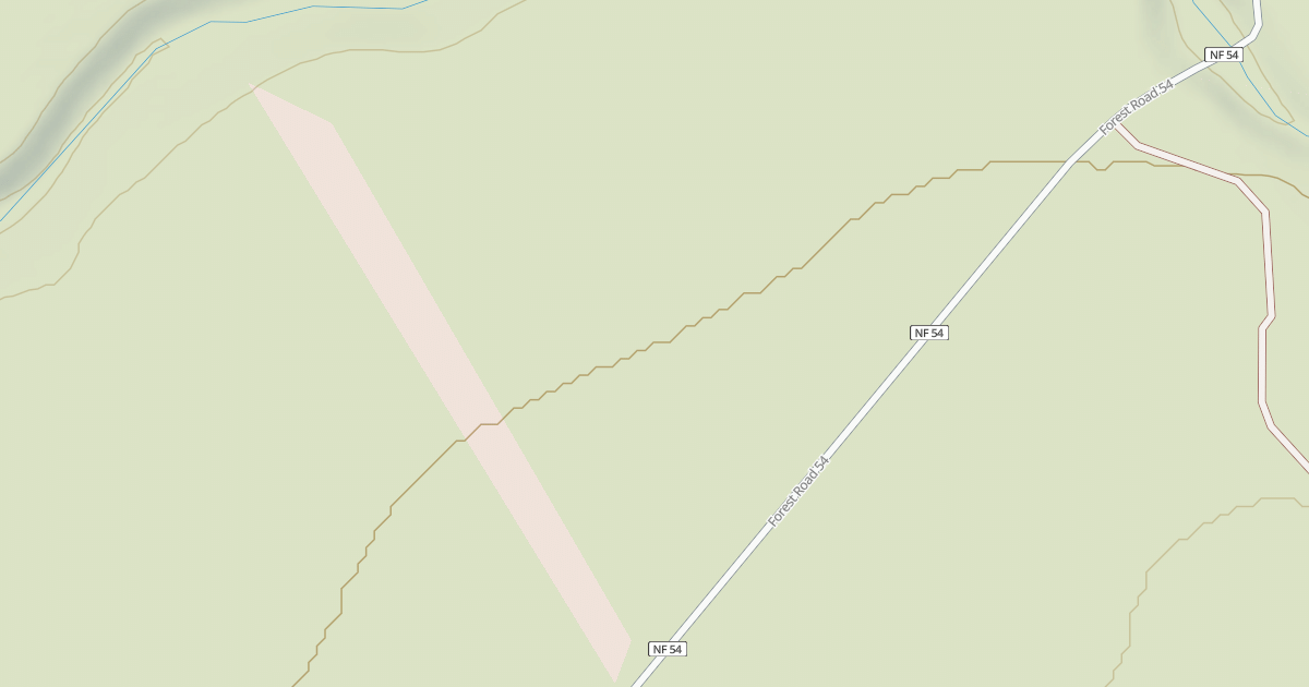 Map preview of USFS Motor Vehicle Use Map Roads {2B23B6EA-873A-442D-8200-24D48CA2C807}