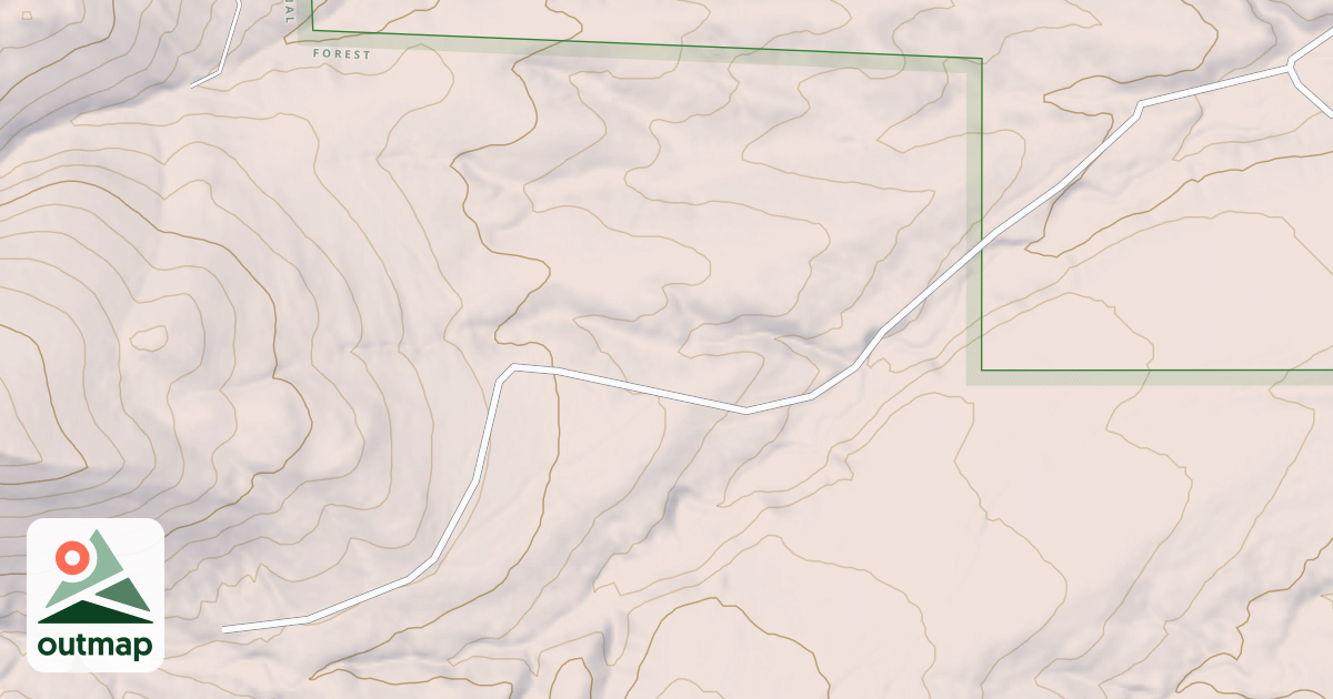 Map of USFS Motor Vehicle Use Map Roads {98B16432-9C62-4FC3-87A1-04B529A18BE4}