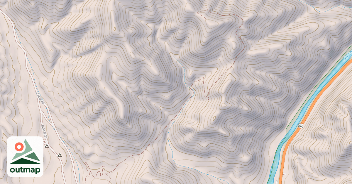 Map of BLM National GTLF Public Motorized Trails ae5f8e6c-6530-4620-a46e-c402027f2ccf
