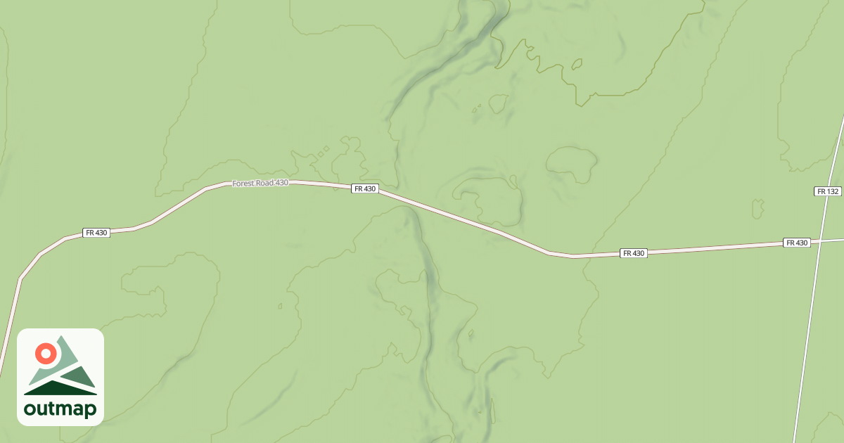 Map of FR 430