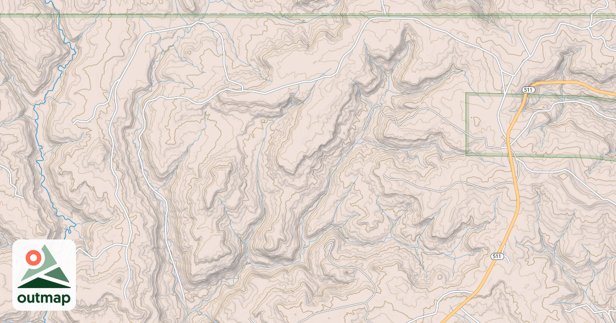 Map of BLM National GTLF Public Motorized Roads f761d062-0768-4c5f-a586-33afd191727b
