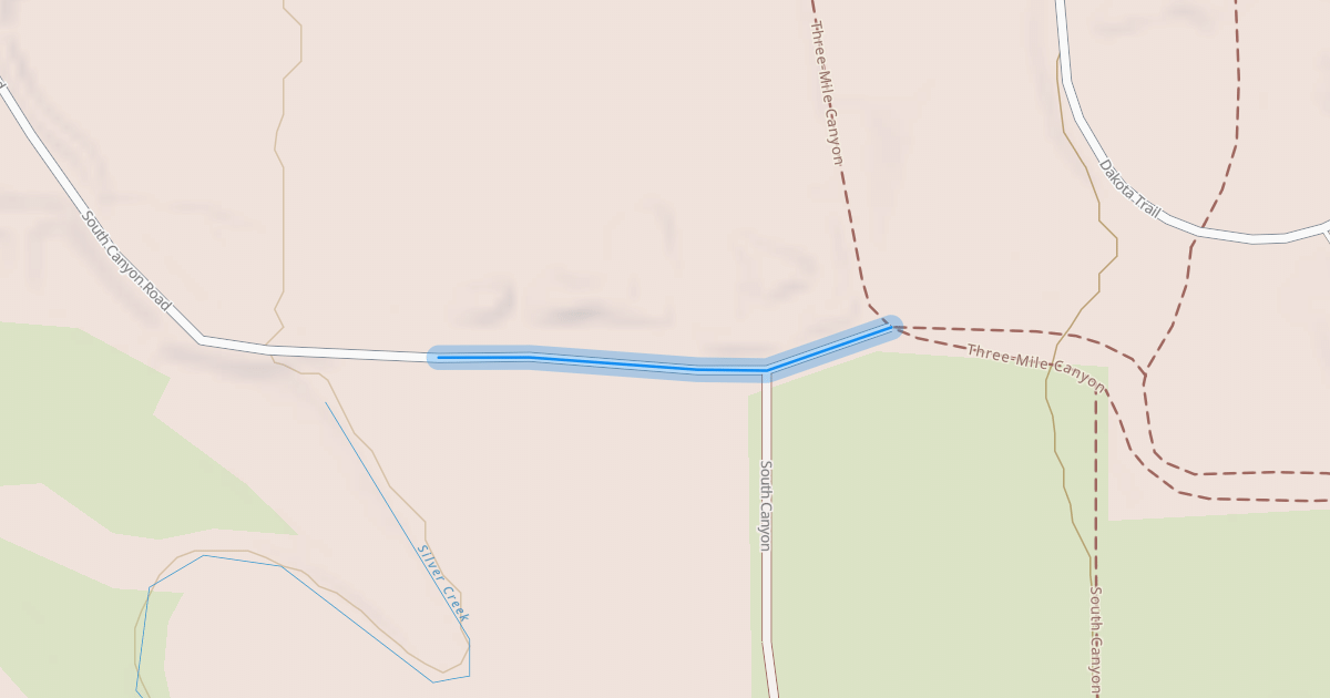 Map preview of South Canyon