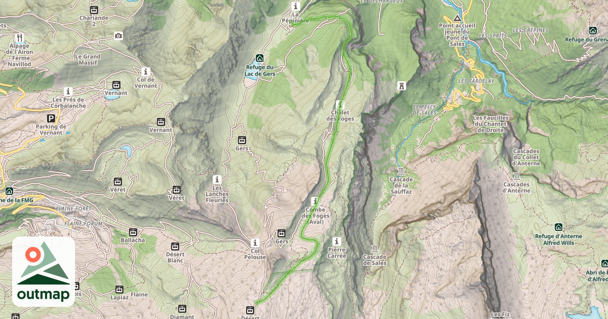 Map of Cascades