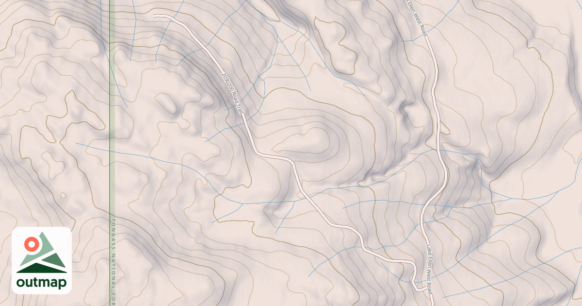 Map of 2030200 Road