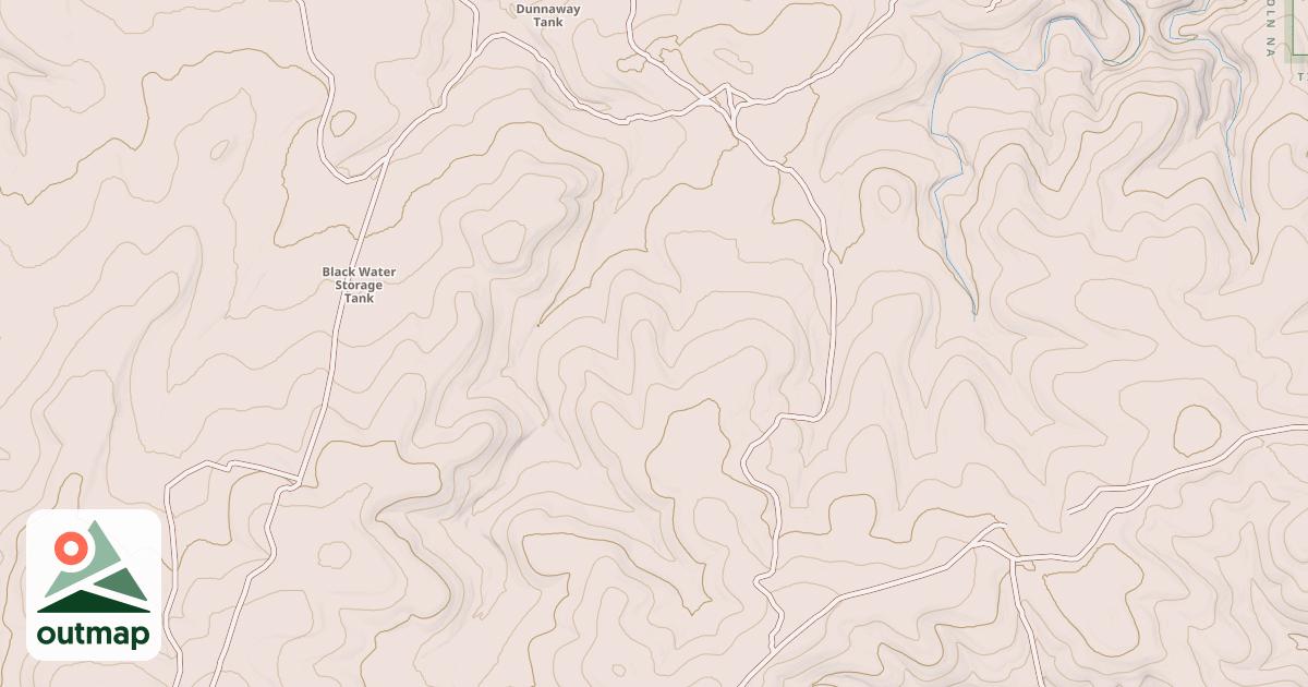 Map of DUNNAWAY