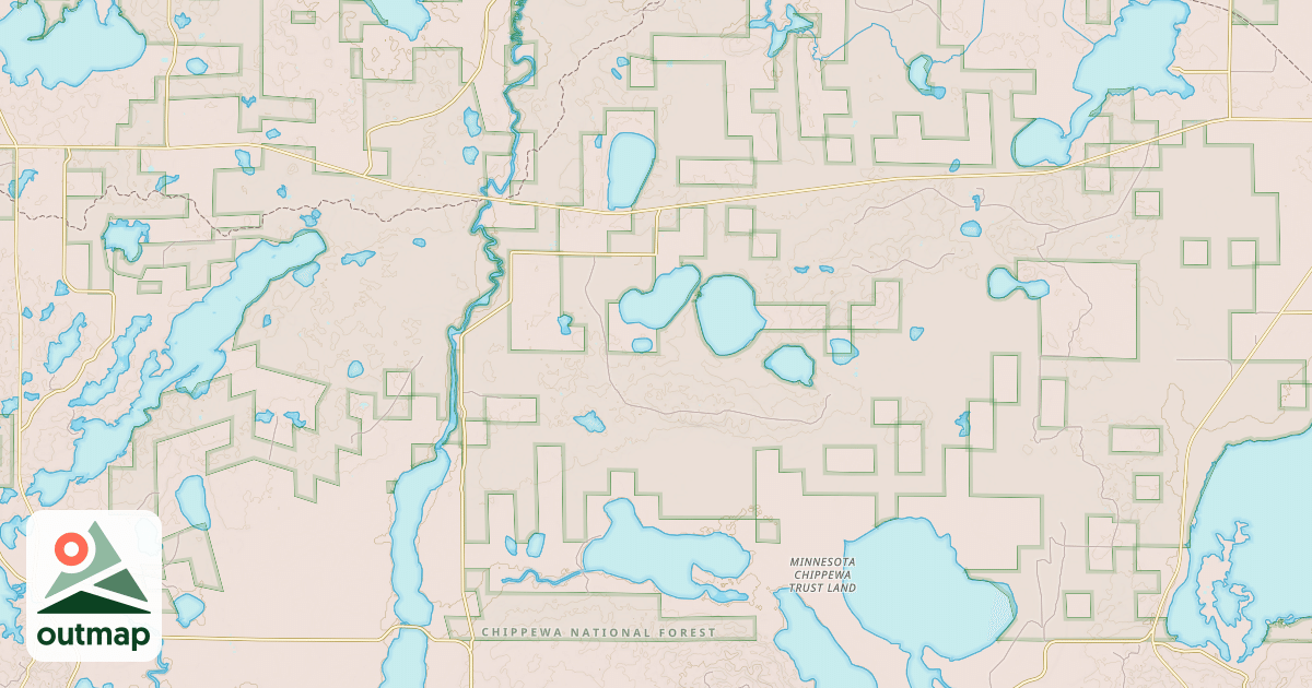 Map of LOST GIRL GIA SNOWMOBILE TRAIL