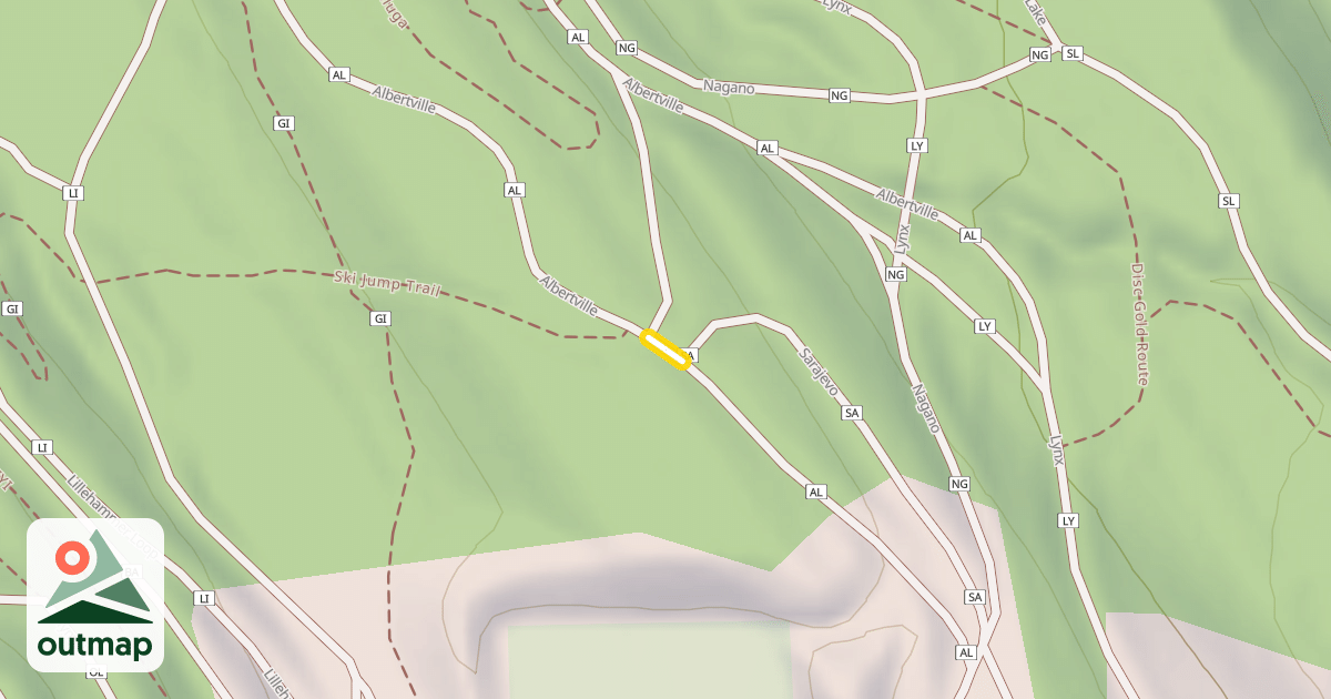 Map of Albertville