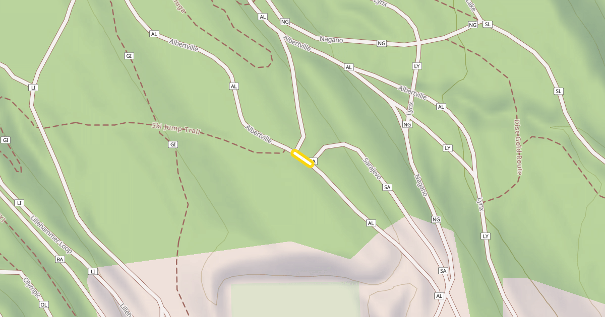 Map preview of Albertville