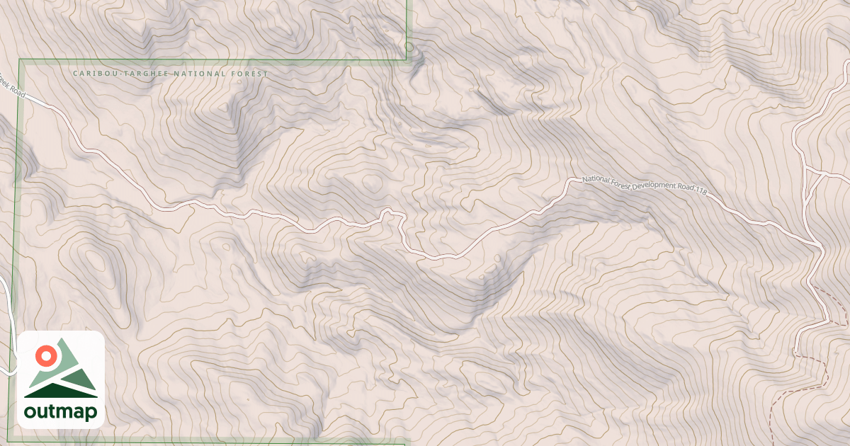 Map of WILLOW CREEK
