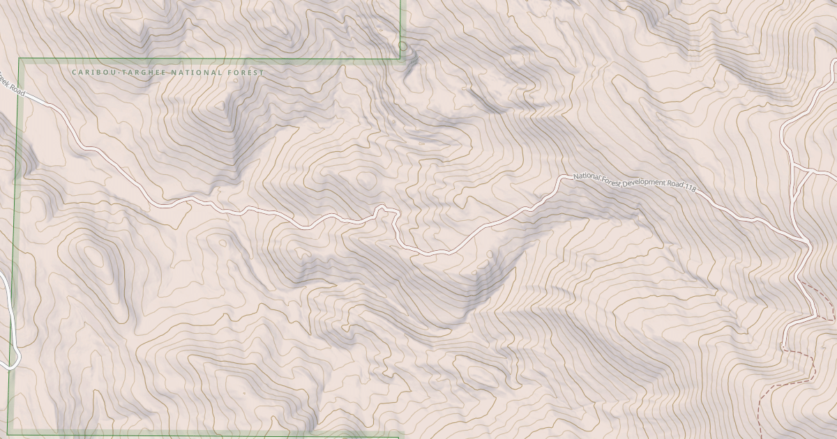 Map preview of WILLOW CREEK