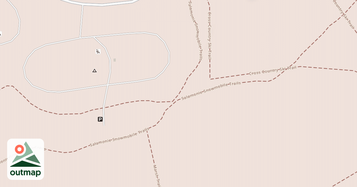 Map of Marsh Trail