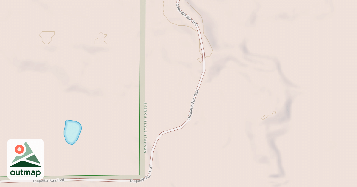 Map of Washington/Ramsey Trail