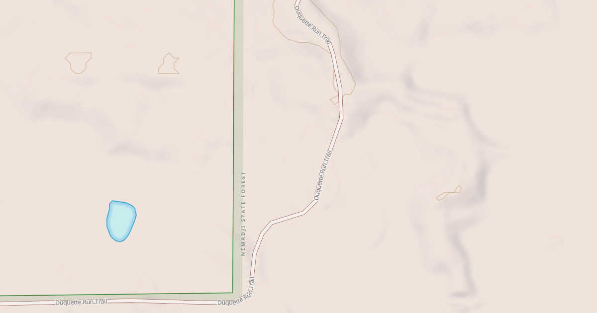 Map preview of Washington/Ramsey Trail