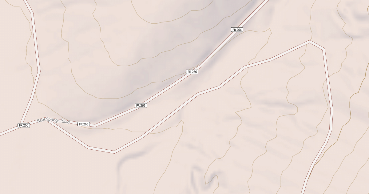 Map preview of USFS Motor Vehicle Use Map Roads {1530878A-FCB5-4912-84FC-74067A4B4ABF}
