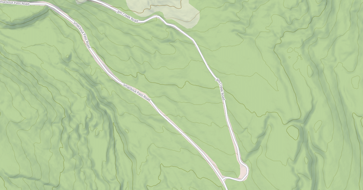 Map preview of JIM CREEK MINE