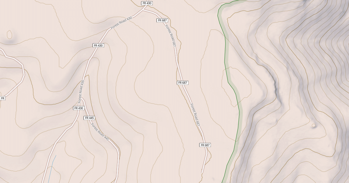 Map preview of USFS National Forest System Roads {857353C9-4A06-427B-9245-22C9FB120E14}