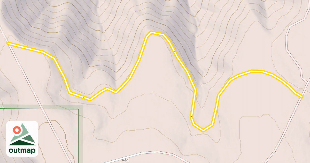 Map of National Forest Development Road 028