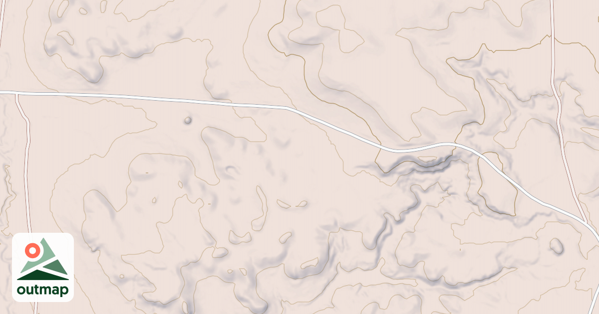 Map of (FDR) SOUTH SHEEP BUTTE