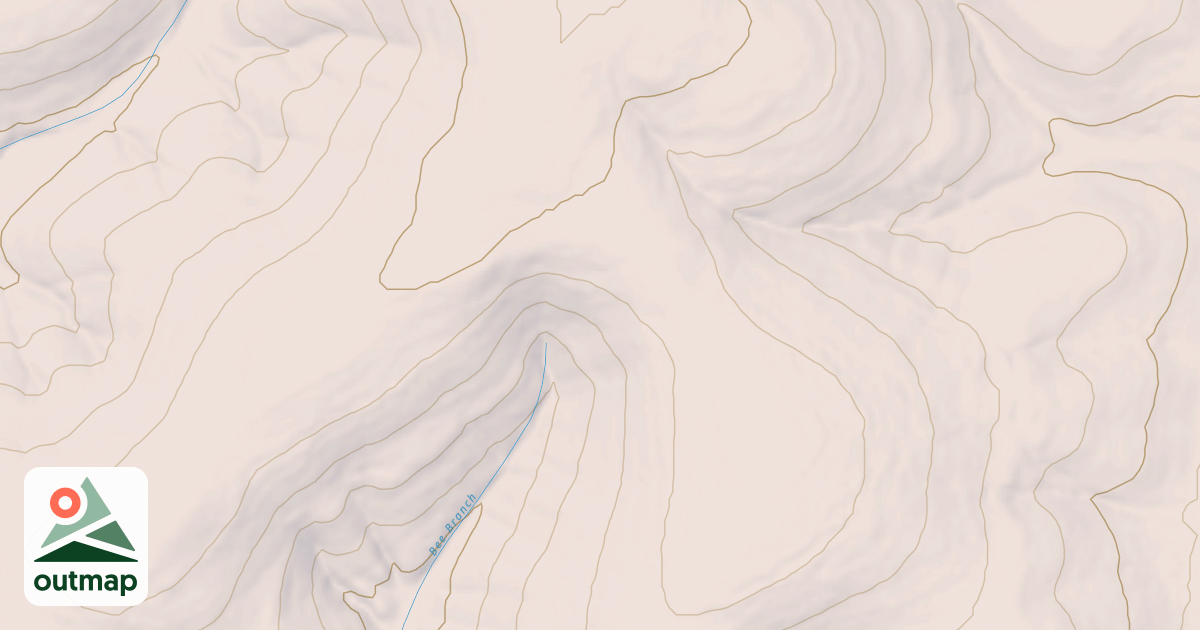 Map of DELLA RAMSEY RIDGE SPUR B