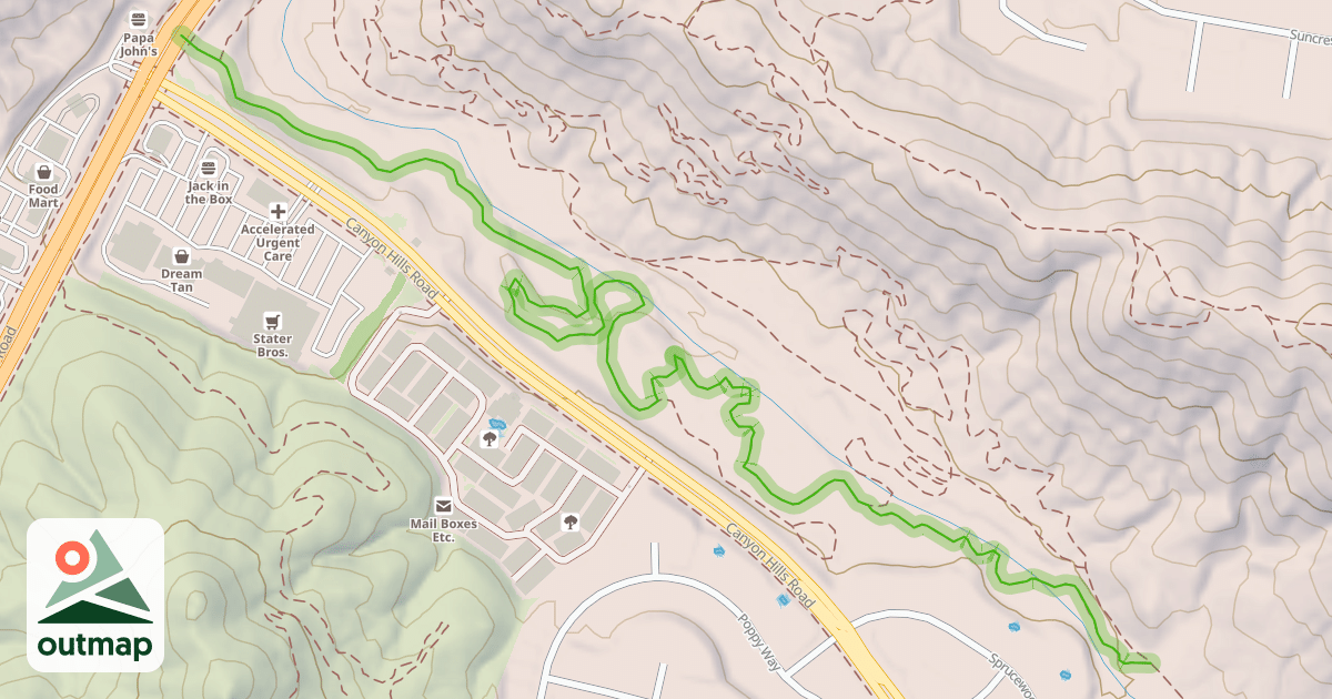 Map of Canyon Jungle