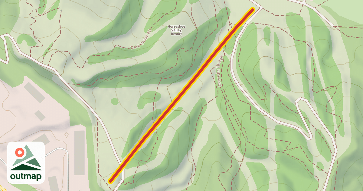 Map of High Rider Quad