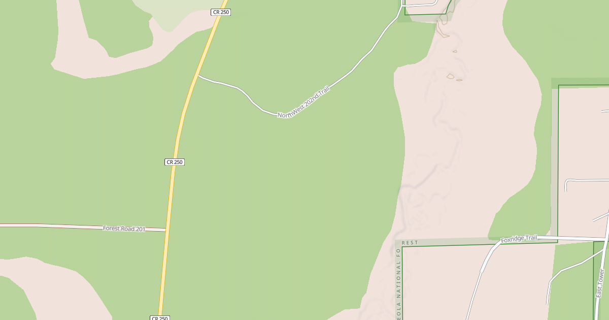 Map preview of USFS National Forest System Roads {C4E28CDB-5DD0-4426-AED8-F2CED8676720}