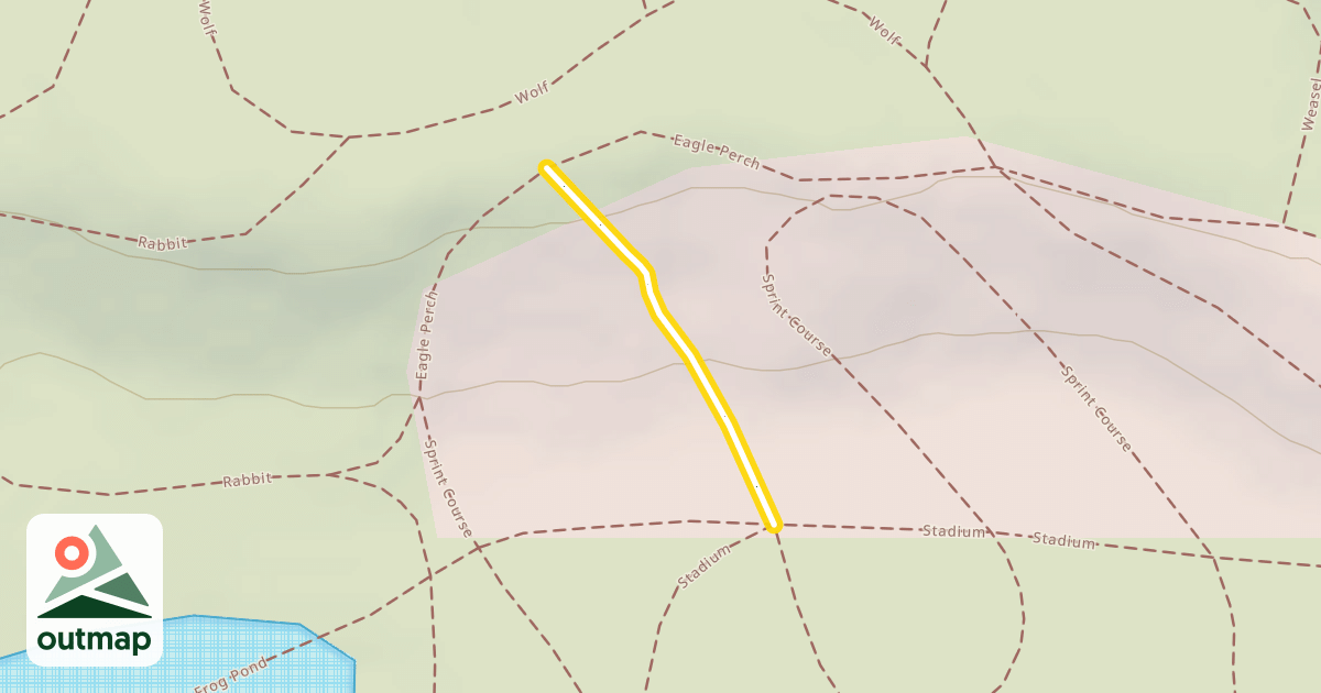 Map of Sprint Course
